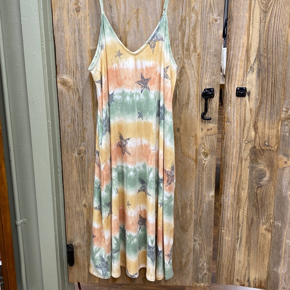 Spaghetti strap dress